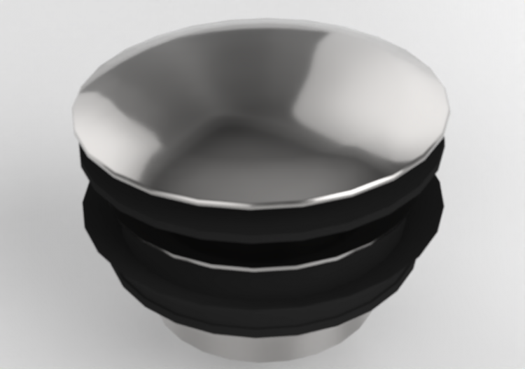 Accessoires 3D - Vanne de vidage pour baignoire - Doka Bath...
