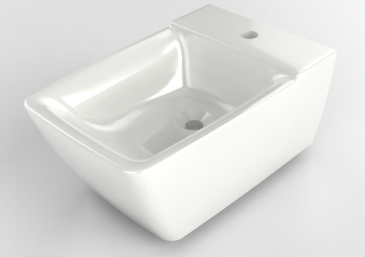 Bidé 3D - Bidé suspendido - Geberit - Geberit Xeno² -...