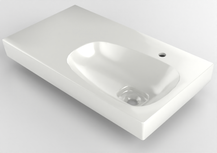Lavabos 3D - Lavabo en céramique - Geberit - Geberit...
