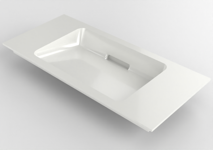 Pias 3D - Cuba de cerâmica - Geberit - Geberit ONE -...