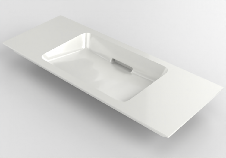 Lavabi 3D - Lavabo in ceramica - Geberit - Geberit ONE -...