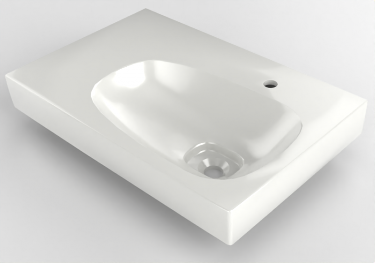 Lavabos 3D - Lavabo en céramique - Geberit - Geberit...