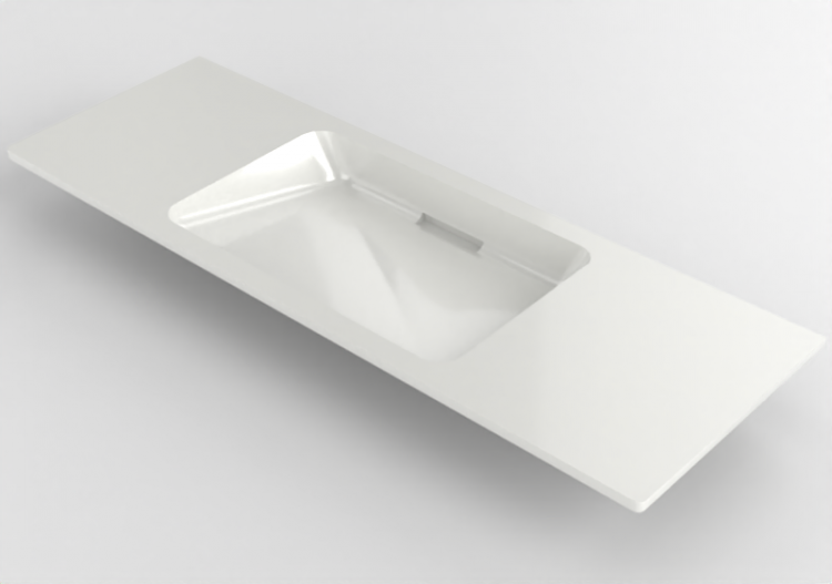 Lavabos 3D - Lavabo en cerámica - Geberit - Geberit ONE -...