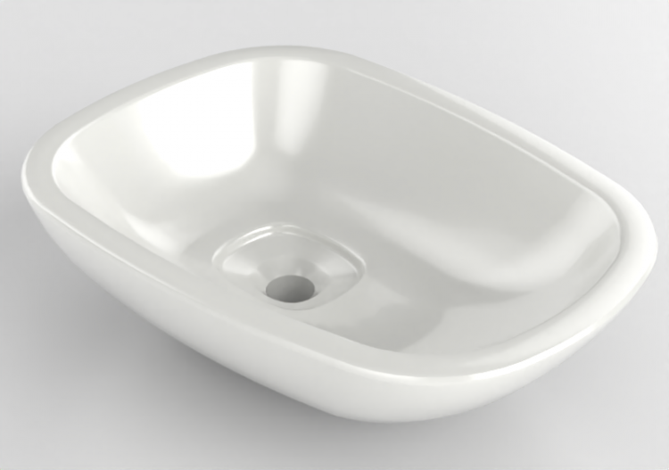 3D Sinks - Ceramic Wash Basin - Geberit - Geberit Citterio...