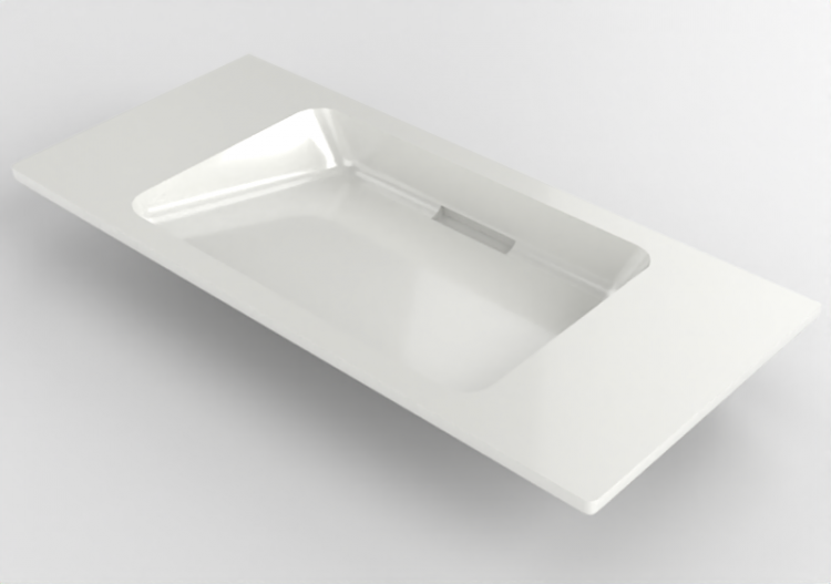Lavabos 3D - Lavabo en cerámica - Geberit - Geberit ONE -...
