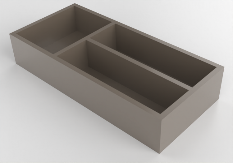 3D Zubehör - Schubladeneinsatz - Geberit - Geberit Xeno² -...