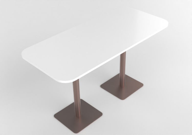 3D Tables - Wooden table - Cavaletti - Spin - 11081 - ACCA...