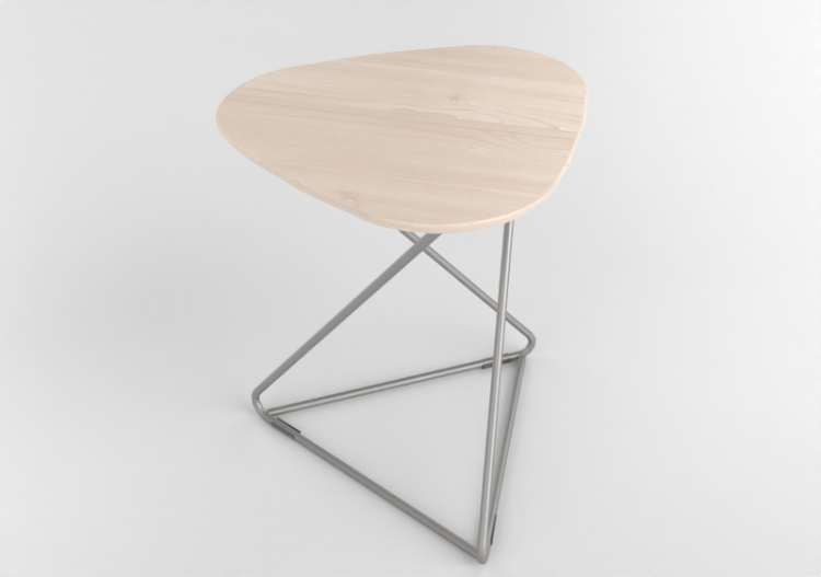 Tavoli 3D - Tavolino in legno - Cavaletti - Solo - 36113 -...