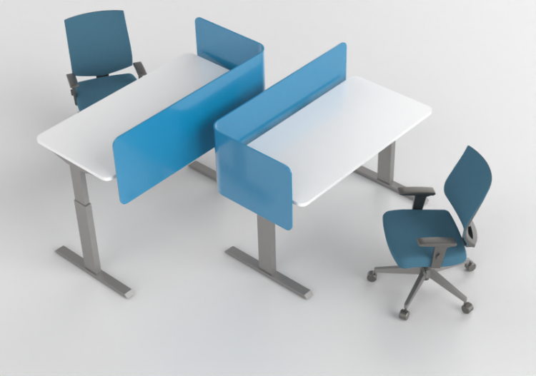3D Stühle - Zusammenstellung von Stühlen und Tischen -...