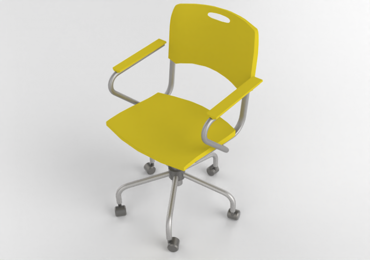 3D Stühle - Stuhl mit Sitzfläche aus Kunststoff - Cavaletti...