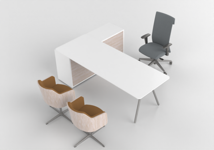 3D Chairs - Composition of chairs and tables - Cavaletti -...