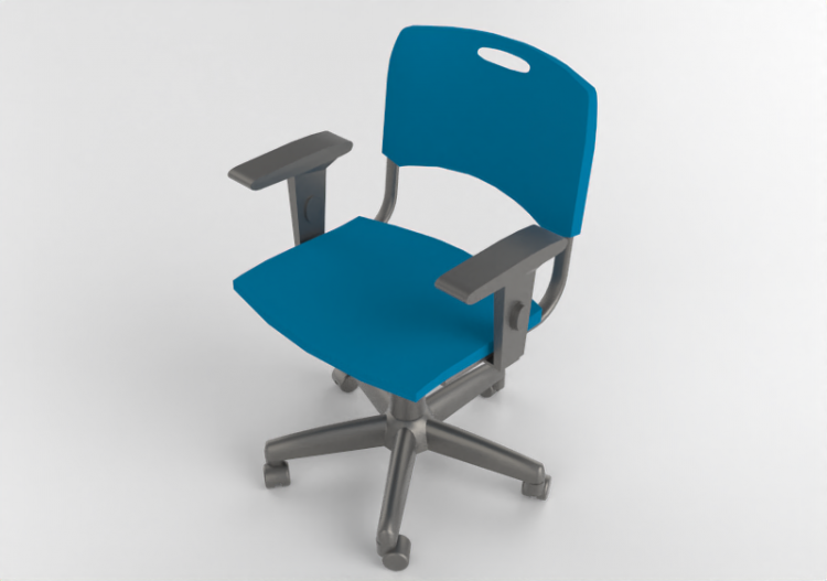 3D Stühle - Stuhl mit Sitzfläche aus Kunststoff - Cavaletti...