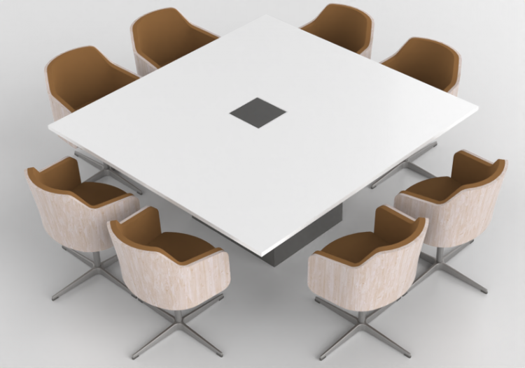 椅子 - Composition of chairs and tables - Cavaletti - Meet -...