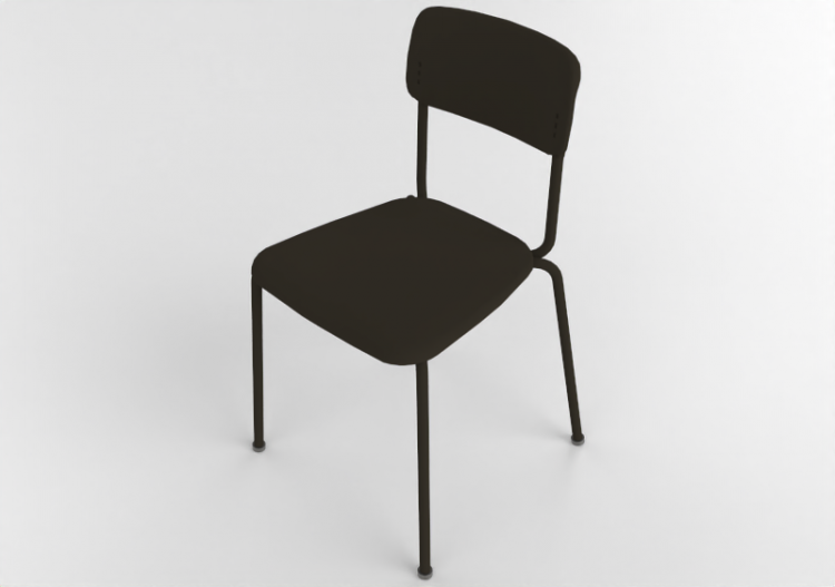 椅子 - Chair with plastic seat - Cavaletti - Joy - 41008 -...