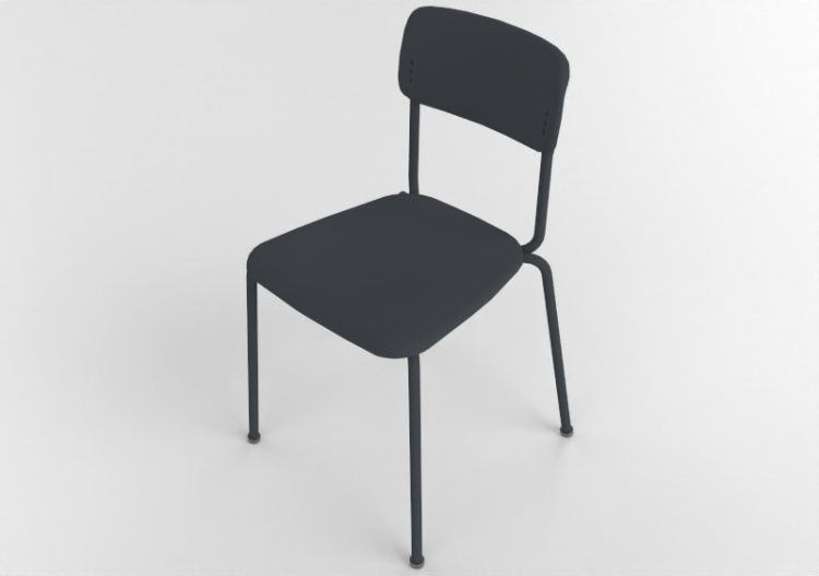 3D Stühle - Stuhl mit Sitzfläche aus Kunststoff - Cavaletti...