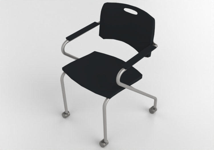 Sedie 3D - Sedia con seduta in plastica - Cavaletti - Viva...