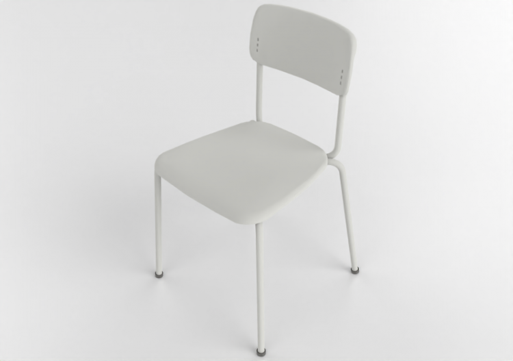 3D Stühle - Stuhl mit Sitzfläche aus Kunststoff - Cavaletti...