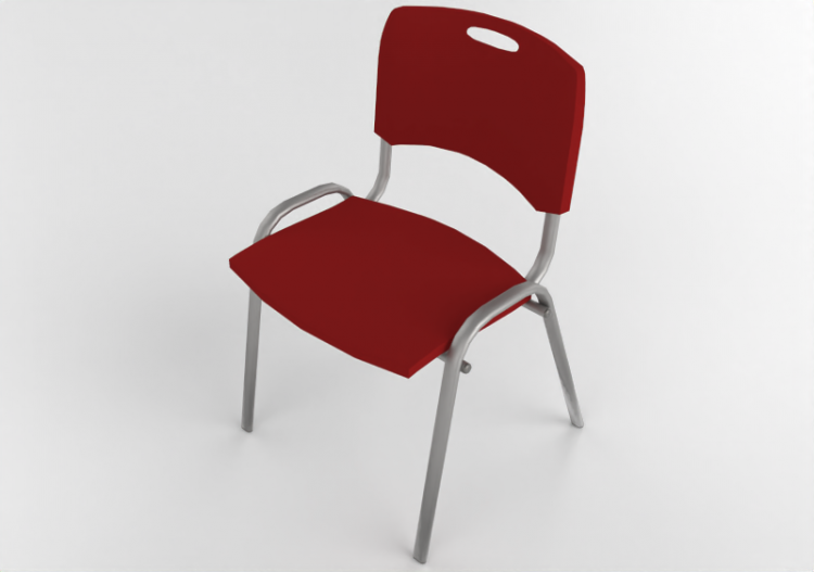 3D Stühle - Stuhl mit Sitzfläche aus Kunststoff - Cavaletti...