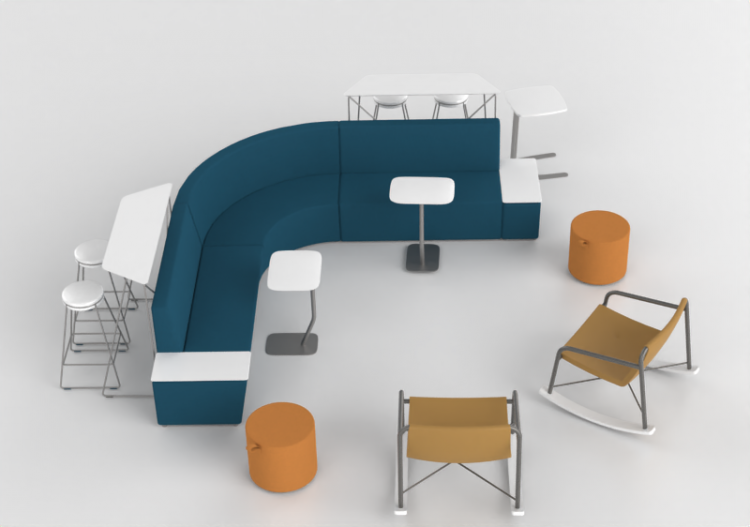 Fauteuil 3D - Composition de canapés et tables - Cavaletti...