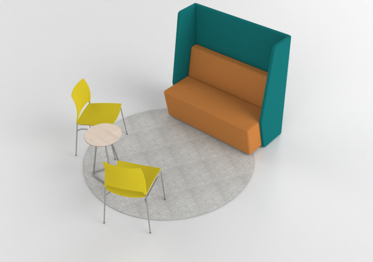 3D Sessel - Zusammenstellung von Stühlen und Sofas -...