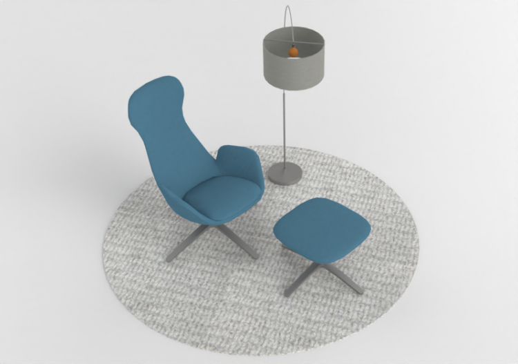 Fauteuil 3D - Composition de fauteuils - Cavaletti -...