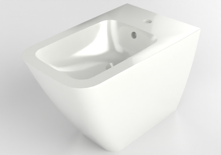 Bidet 3D - Bidet au sol - Geberit - Geberit iCon -...