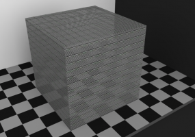 Roller Shutter Texture - Roller shutter with see through grid (05)