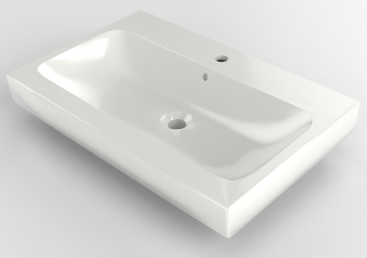 Pias 3D - Pia de cerâmica - Geberit - Geberit iCon -...