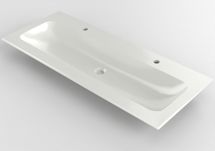 3D Sinks - Ceramic Wash basin - Geberit - Geberit iCon -...