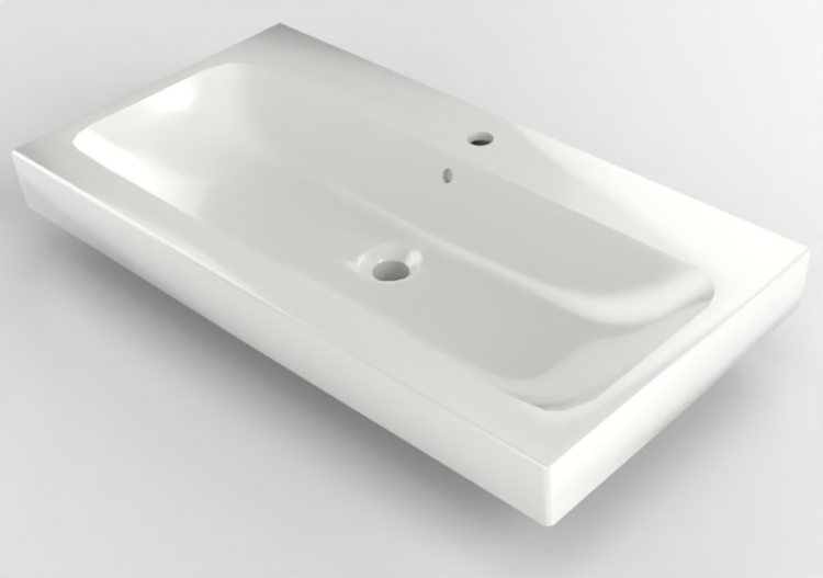 Pias 3D - Pia de cerâmica - Geberit - Geberit iCon -...