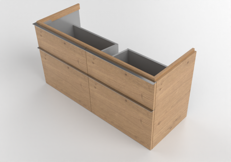 3D Möbel - Waschbeckenunterschrank - Geberit - Geberit iCon...