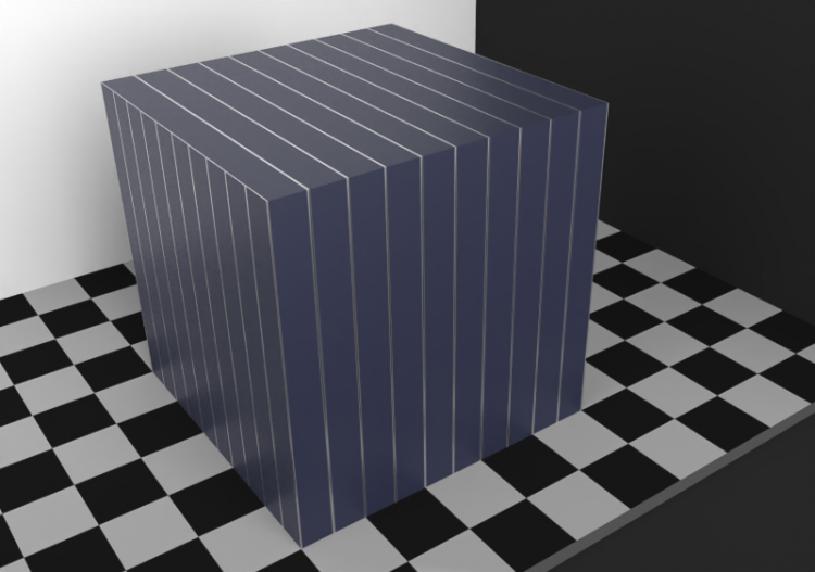 Solar PV panel Texture - Thermal - ACCA software
