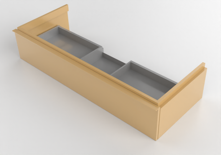 Mobili 3D - Mobile per lavabo - Geberit - Geberit iCon -...
