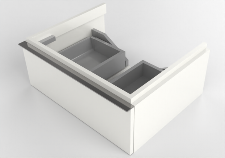 Muebles 3D - Armario para lavabo - Geberit - Geberit iCon -...
