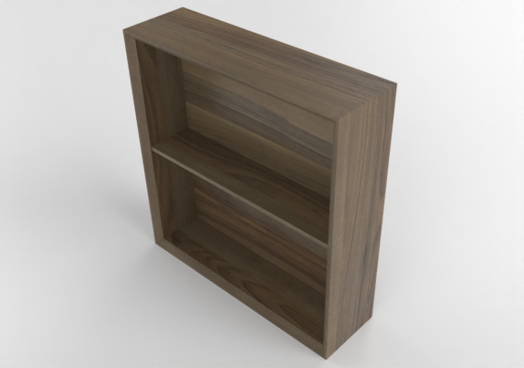 3D Möbel - Regal aus Holz - Geberit - Geberit iCon -...