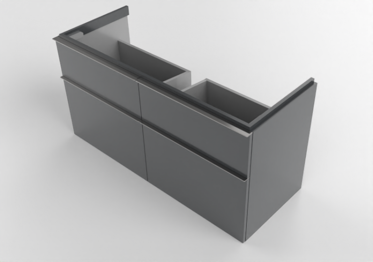 Meubles 3D - Meuble sous-lavabo - Geberit - Geberit iCon -...