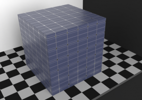 Solar PV panel Texture - 太阳能光伏板（03）