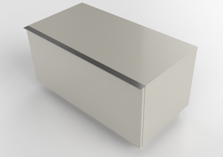 3D Möbel - Seitenmöbel aus lackiertem Holz - Geberit -...