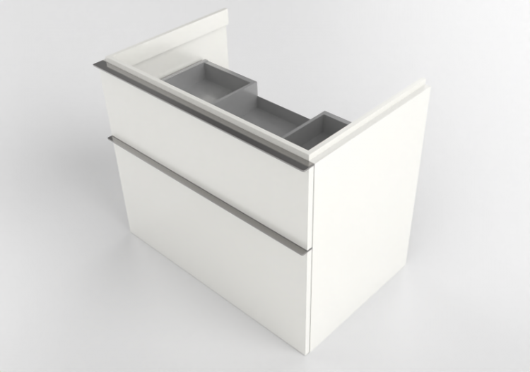Móveis 3D - Armário para pia - Geberit - Geberit iCon -...