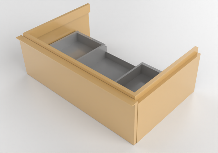 Muebles 3D - Armario para lavabo - Geberit - Geberit iCon -...