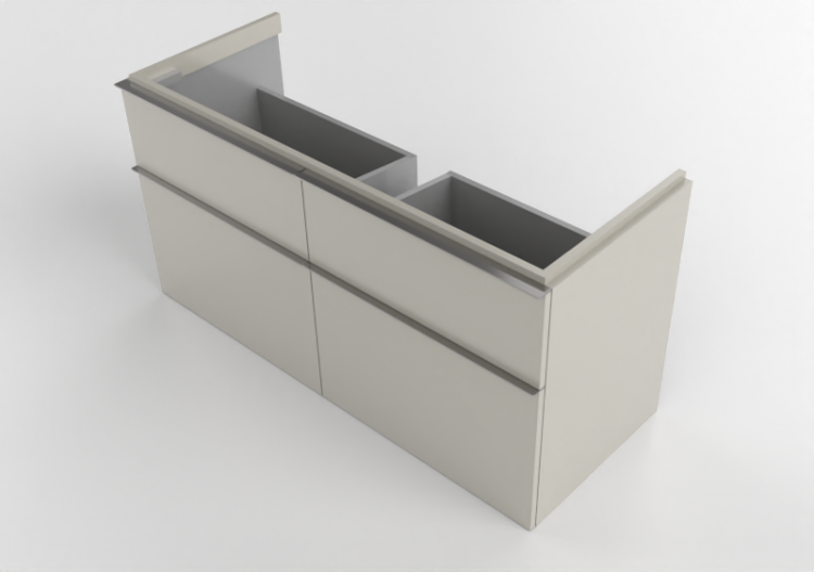 Mobili 3D - Mobile sottolavabo - Geberit - Geberit iCon -...