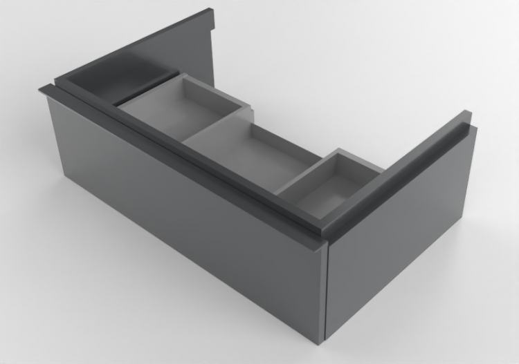 3D Möbel - Waschbeckenschrank - Geberit - Geberit iCon -...