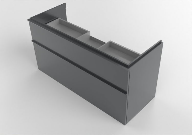 3D Möbel - Waschbeckenschrank - Geberit - Geberit iCon -...