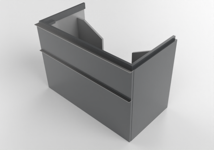3D Möbel - Waschbeckenschrank - Geberit - Geberit iCon -...