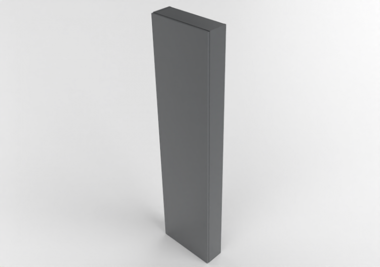 3D Möbel - Säulenschrank aus lackiertem Holz - Geberit -...