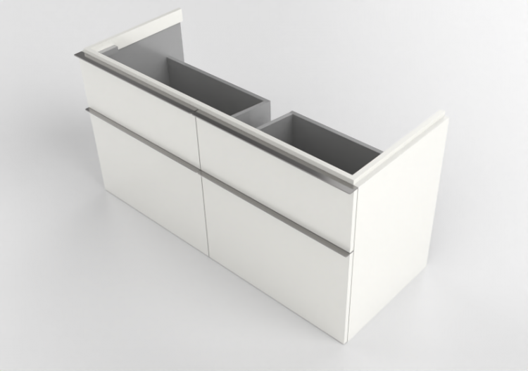 Meubles 3D - Meuble sous-lavabo - Geberit - Geberit iCon -...
