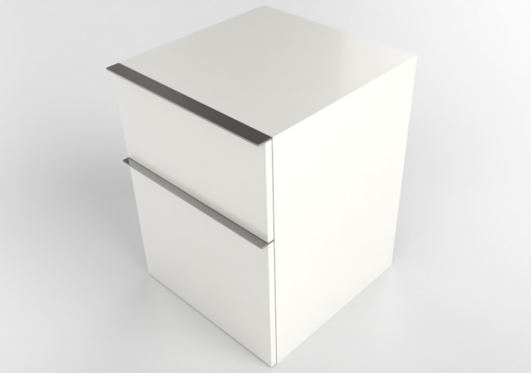 3D Furniture - Lacquered wood side cabinet - Geberit -...