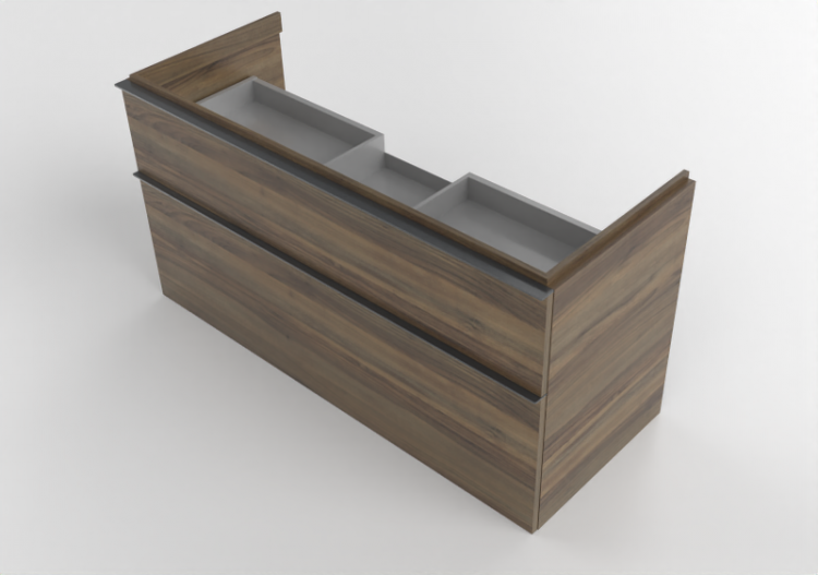 3D Möbel - Waschbeckenschrank - Geberit - Geberit iCon -...