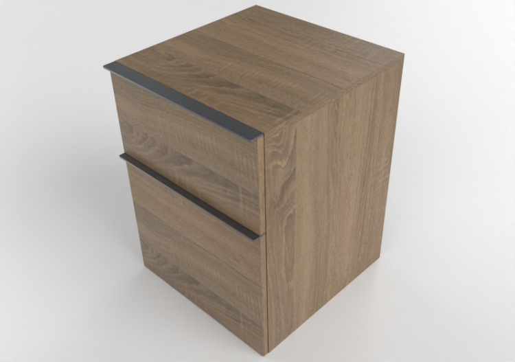 Mobili 3D - Mobile laterale in legno - Geberit - Geberit...