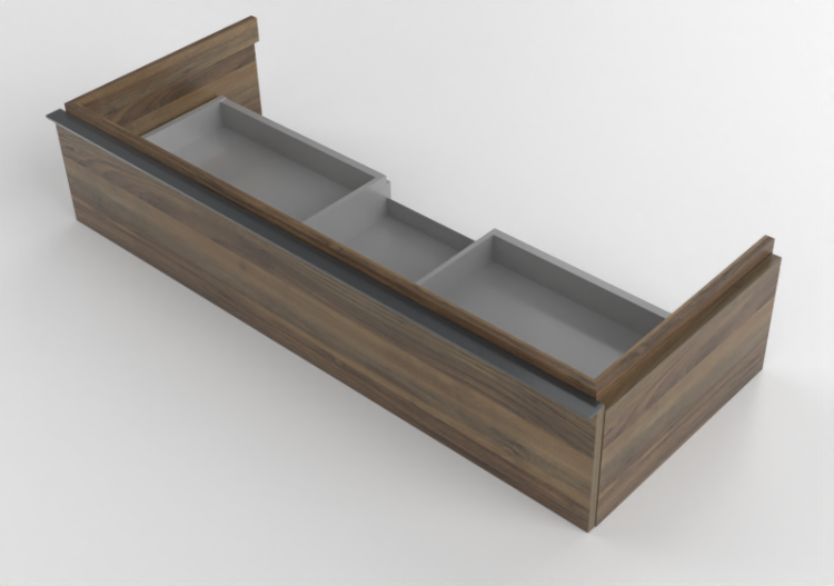 Mobili 3D - Mobile per lavabo - Geberit - Geberit iCon -...